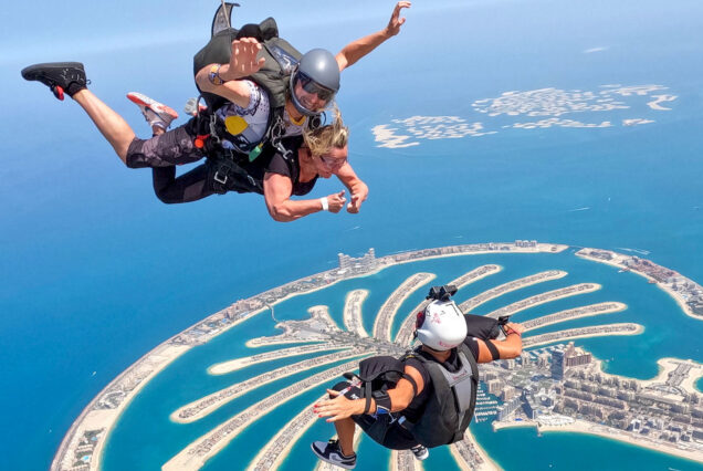 skydive palm dubai